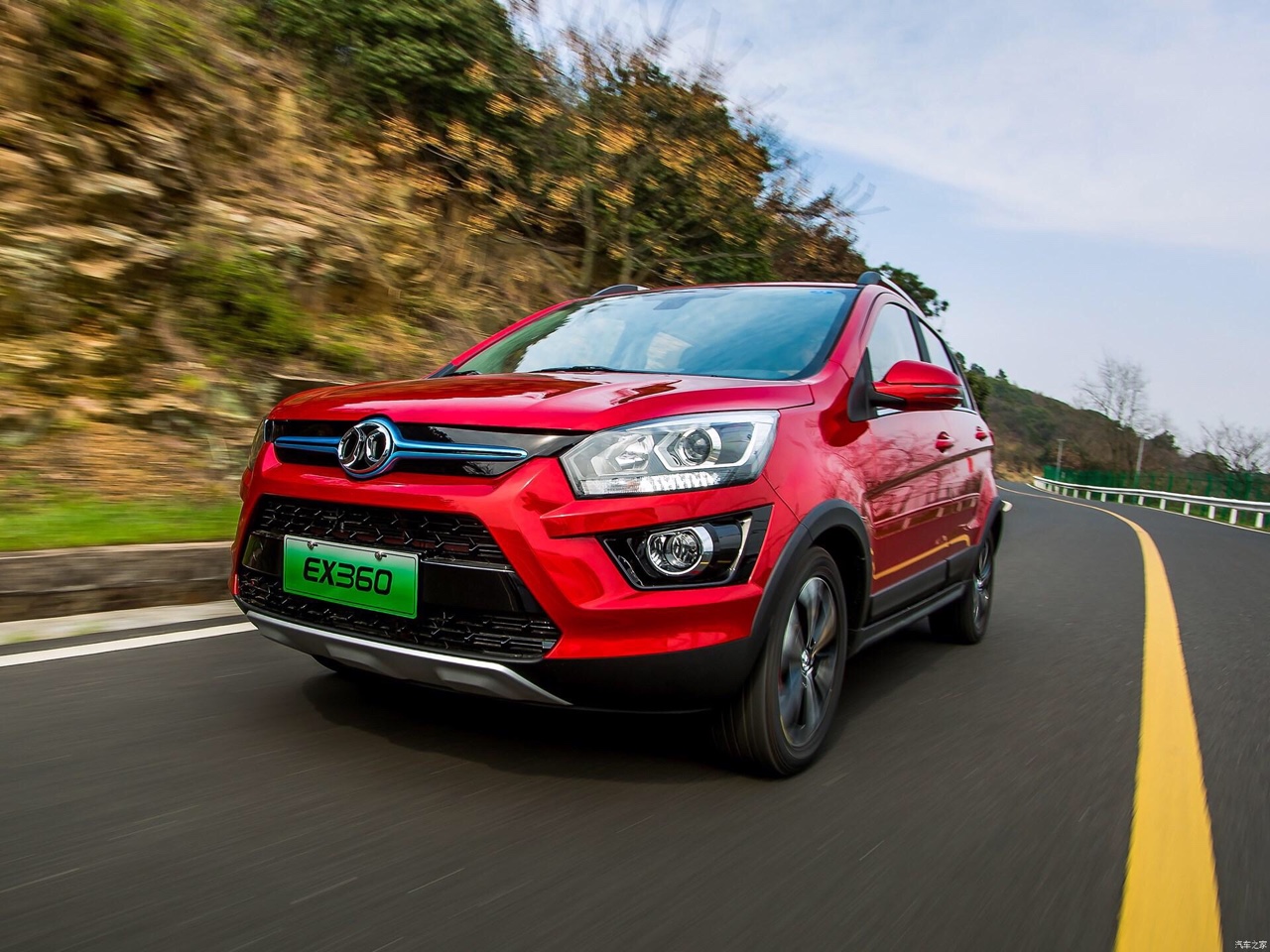 北汽新能源 ex360到店